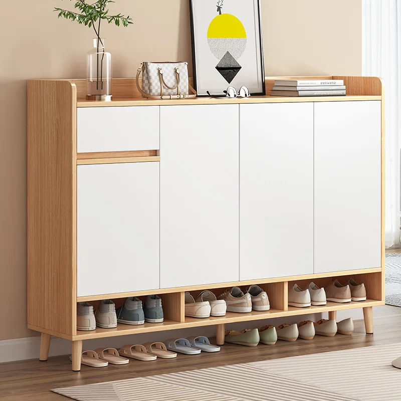 Shoe cabinet with door Multifunctional shoe cabinet Modern wooden shoe cabinet
Shoe cabinet with door Multifunctional shoe cabinet Modern wooden shoe cabinet