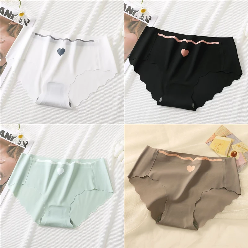 Ladies Briefs Seamless Ice Silk Sexy Thin Underwear Ladies Traceless Middle Waist Panties Female Lingerie Intimates
Ladies Briefs Seamless Ice Silk Sexy Thin Underwear Ladies Traceless Middle Waist Panties Female Lingerie Intimates