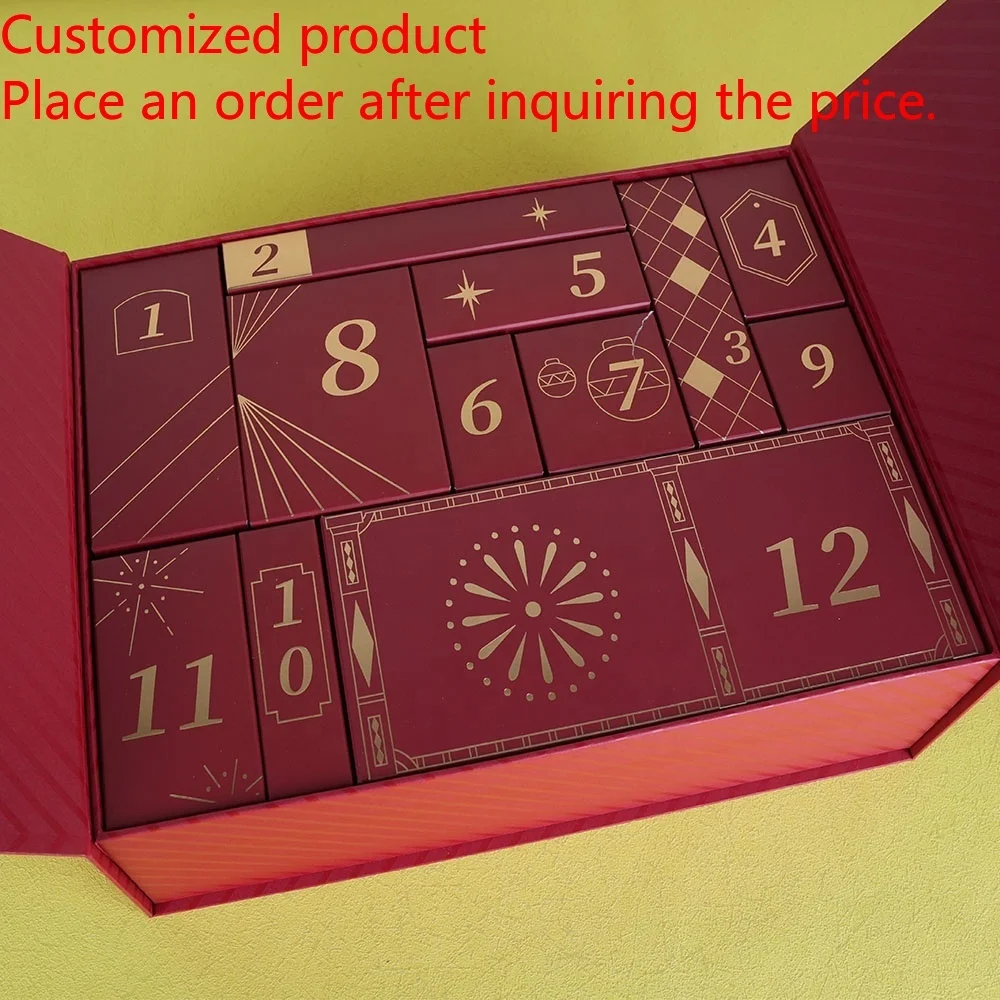 2025.Box Printing 12 Days of Makeup Lash Beauty Lip Gloss Paper Skincare Christmas Countdown Advent Calendar Box
2025.Box Printing 12 Days of Makeup Lash Beauty Lip Gloss Paper Skincare Christmas Countdown Advent Calendar Box