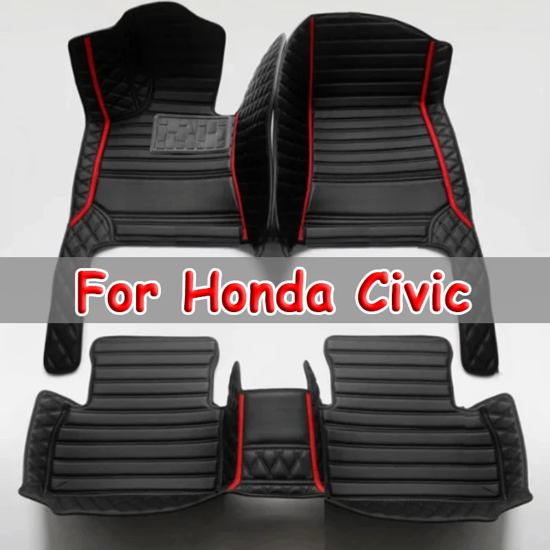 Custom Auto Luxury Leather Car Floor Mat For Honda Civic 8th gen 2006 2007 2008 Car Mat Full Set Women Waterproof Accessories
Custom Auto Luxury Leather Car Floor Mat For Honda Civic 8th gen 2006 2007 2008 Car Mat Full Set Women Waterproof Accessories