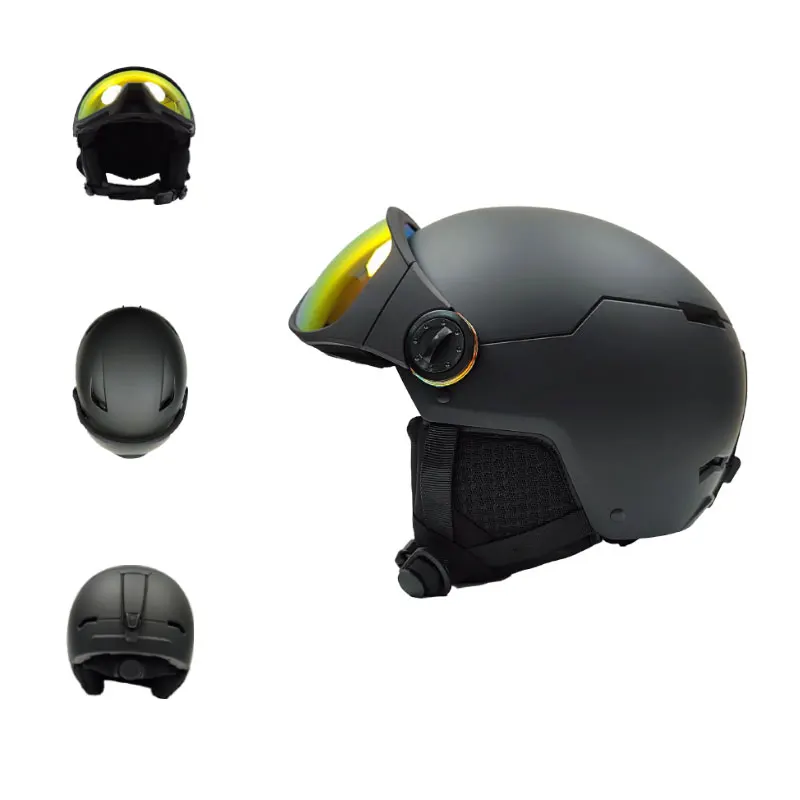 Ski Helmet with Goggles Holder Visible Safety Protection Helmet Premium Comfortable Snow Skiing Helmet
Ski Helmet with Goggles Holder Visible Safety Protection Helmet Premium Comfortable Snow Skiing Helmet