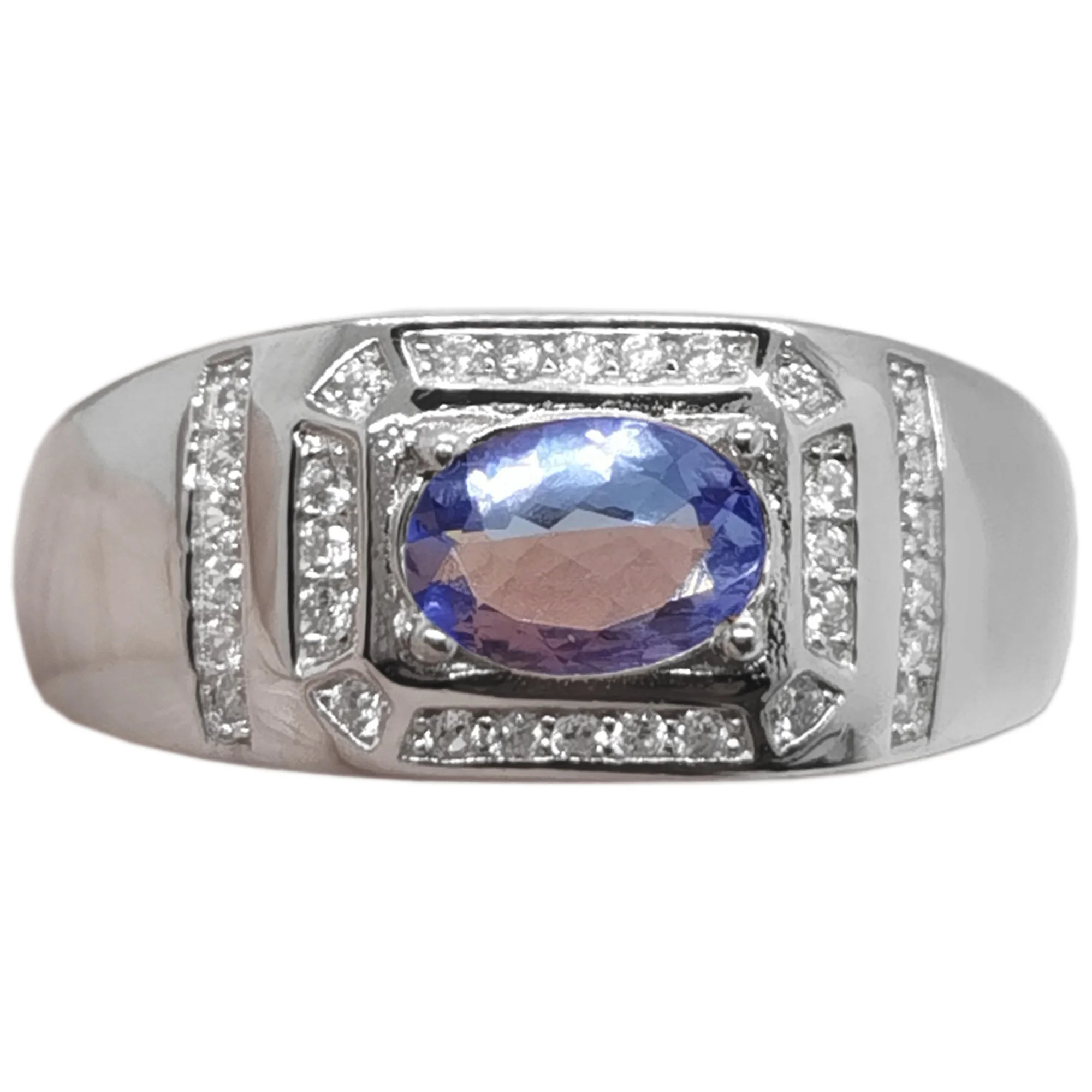 0.7ct 5mm*7mm Natural Tanzanite Man Ring 18K Gold Plating 925 Silver Man Jewelry Fashion Man Ring
0.7ct 5mm*7mm Natural Tanzanite Man Ring 18K Gold Plating 925 Silver Man Jewelry Fashion Man Ring