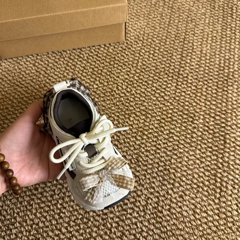 Girls Casual Shoes with Sweet Bows Kids Running Shoes Mesh Breathable Soft Bottom 2026 New Fashion Children Sneakers Non-slip
Girls Casual Shoes with Sweet Bows Kids Running Shoes Mesh Breathable Soft Bottom 2026 New Fashion Children Sneakers Non-slip