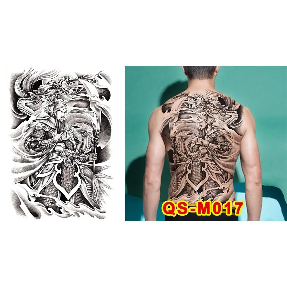 Water Transfer Printing Full Back Tattoo Sticker Buddha Pattern Angel Wings Cross Full Back Tattoo Patch Long Lasting Waterproof
Water Transfer Printing Full Back Tattoo Sticker Buddha Pattern Angel Wings Cross Full Back Tattoo Patch Long Lasting Waterproof