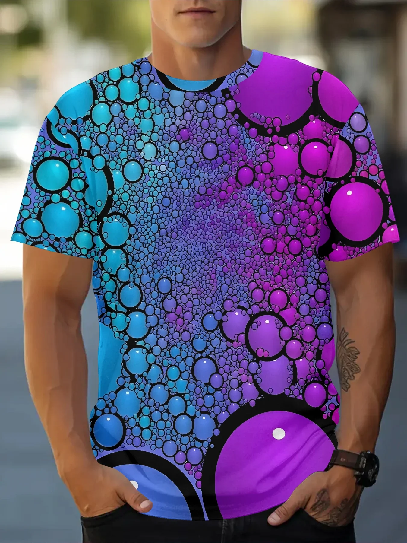 Men's Short Sleeve T-shirt with O-Collar Print, Fun Clothes, Small Stone Bubble, 3D Printed, Casual...
Men's Short Sleeve T-shirt with O-Collar Print, Fun Clothes, Small Stone Bubble, 3D Printed, Casual...