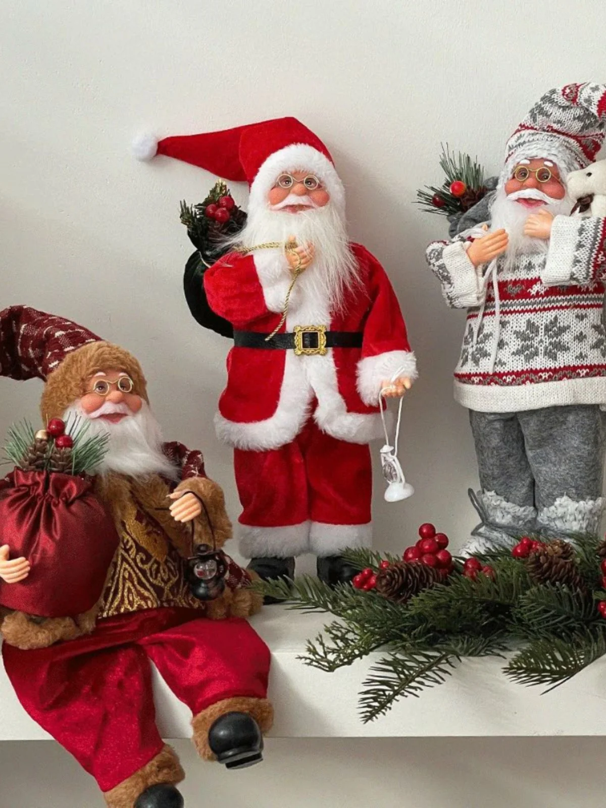 Shinymomo Santa Claus Decoration Christmas Gift Restaurant Holiday Atmosphere Decorations Festive Accessories
Shinymomo Santa Claus Decoration Christmas Gift Restaurant Holiday Atmosphere Decorations Festive Accessories