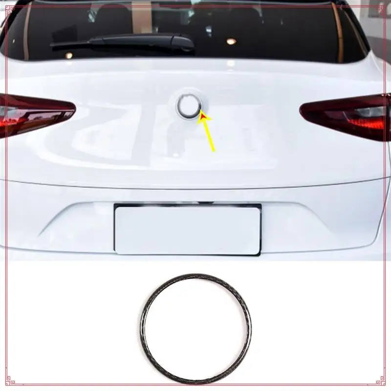 Rear Logo Ring Trunk Door Logo Frame Logo Trim For Alfa Romeo Giulia Stelvio Logo Frame For Alfa Romeo Carbon Fiber Logo Ring
Rear Logo Ring Trunk Door Logo Frame Logo Trim For Alfa Romeo Giulia Stelvio Logo Frame For Alfa Romeo Carbon Fiber Logo Ring