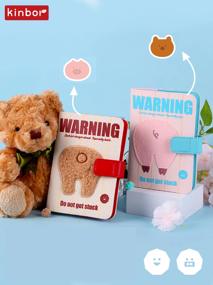 Kinbor Kawaii Pig Bear A6 Notebooks and Journals Cute Notebook Lovely Hand Book One Page a Day Girl Hand Book Book Journal
Kinbor Kawaii Pig Bear A6 Notebooks and Journals Cute Notebook Lovely Hand Book One Page a Day Girl Hand Book Book Journal