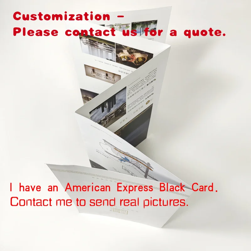 custom.Custom Paper Service Flyers Brochures Catalog Printing Service Tri Fold Flyer Folding Leaflet Brochure
custom.Custom Paper Service Flyers Brochures Catalog Printing Service Tri Fold Flyer Folding Leaflet Brochure