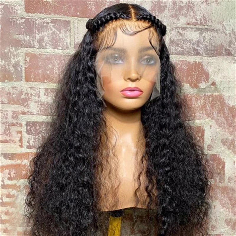 Glueless Preplucked Long 26 inch 180%Density Black Kinky Curly Lace Front Wig For Black Women With BabyHair Daily Cosplay
Glueless Preplucked Long 26 inch 180%Density Black Kinky Curly Lace Front Wig For Black Women With BabyHair Daily Cosplay