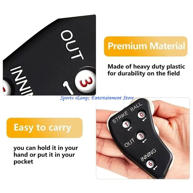 G7NF Baseball Counter Clicker Call Order Accurately Recording Strikes Balls
G7NF Baseball Counter Clicker Call Order Accurately Recording Strikes Balls
