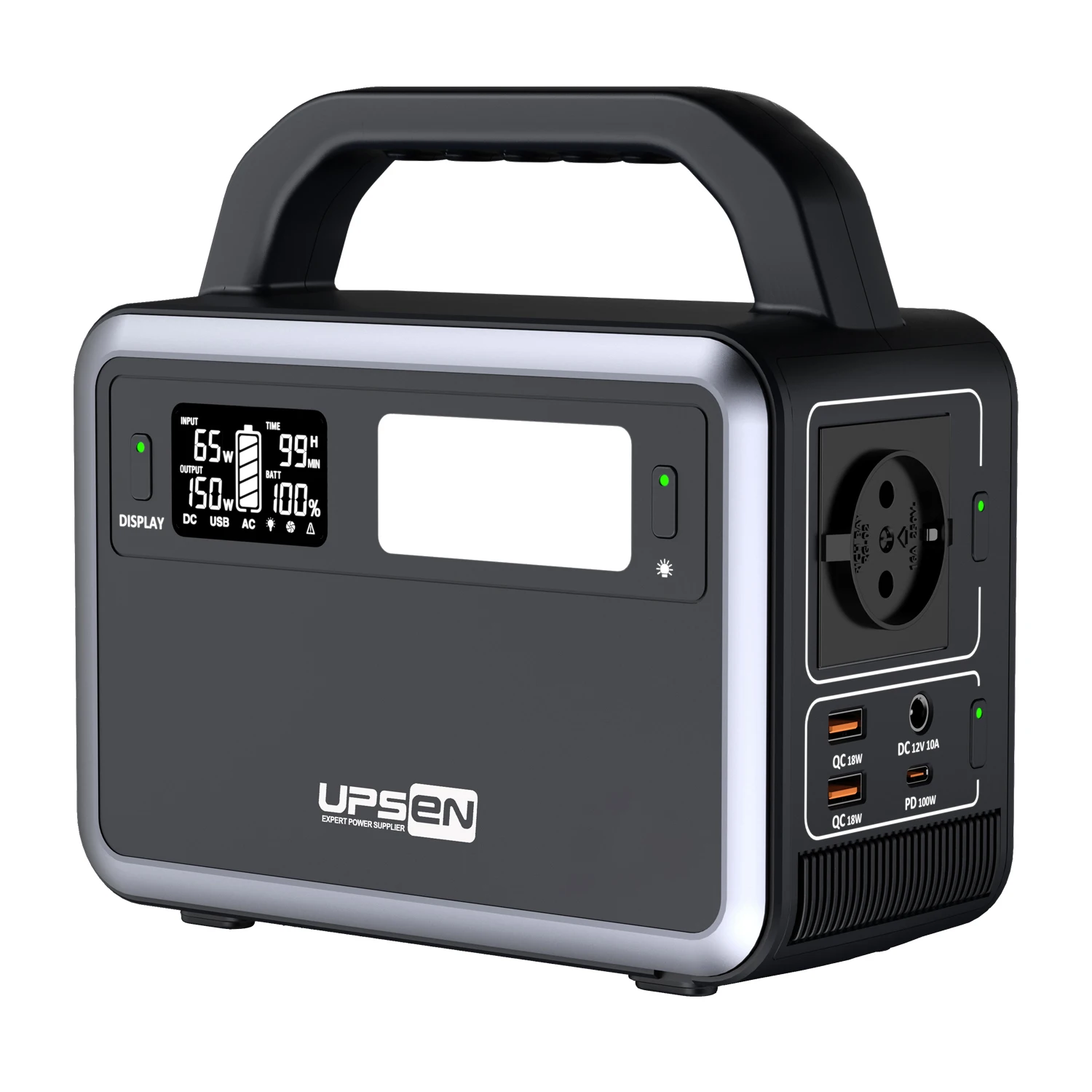 150w 52400mah Portable Power Station Mini Solar Generator Camping Lithium Battery Emergency
150w 52400mah Portable Power Station Mini Solar Generator Camping Lithium Battery Emergency