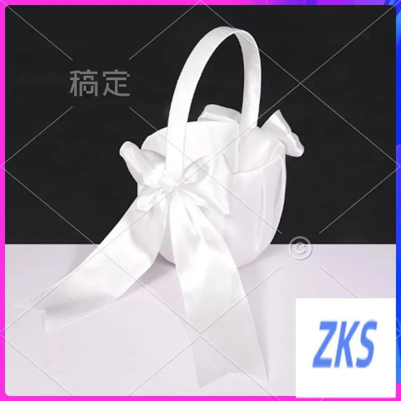 ZZ-2 Pack Белая корзина для девочек-цветочниц Свадебная корзина для девочек-цветочниц Симпатичная атласная корзина для девочек-цветочниц
ZZ-2 Pack Белая корзина для девочек-цветочниц Свадебная корзина для девочек-цветочниц Симпатичная атласная корзина для девочек-цветочниц
