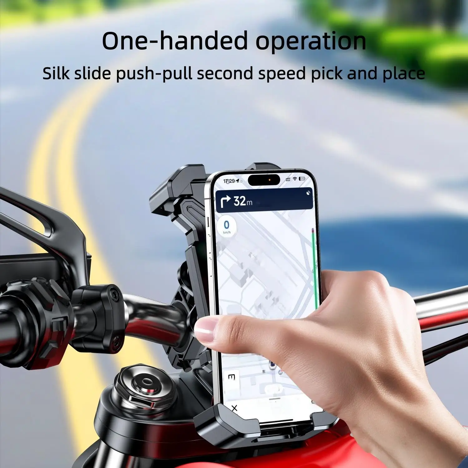 Cycling Phone Holder Four Corner Stability Bicycle Phone Bracket Telephone Stand Shock Resistant Bike Accessories
Cycling Phone Holder Four Corner Stability Bicycle Phone Bracket Telephone Stand Shock Resistant Bike Accessories