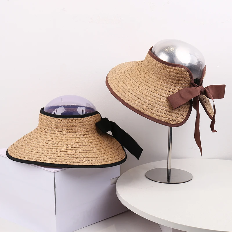Summer fashion versatile bow-decorated wide brim sunshade hat with UV protection and breathability
Summer fashion versatile bow-decorated wide brim sunshade hat with UV protection and breathability