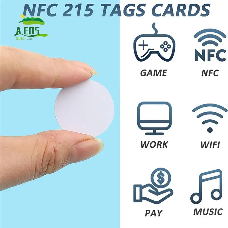 AED5-55 шт. NFC Tagsntag215 наклейки чип круглый NFC 215 перезаписываемые NFC монетные карты совместимые с поддержкой NFC мобильных устройств
AED5-55 шт. NFC Tagsntag215 наклейки чип круглый NFC 215 перезаписываемые NFC монетные карты совместимые с поддержкой NFC мобильных устройств