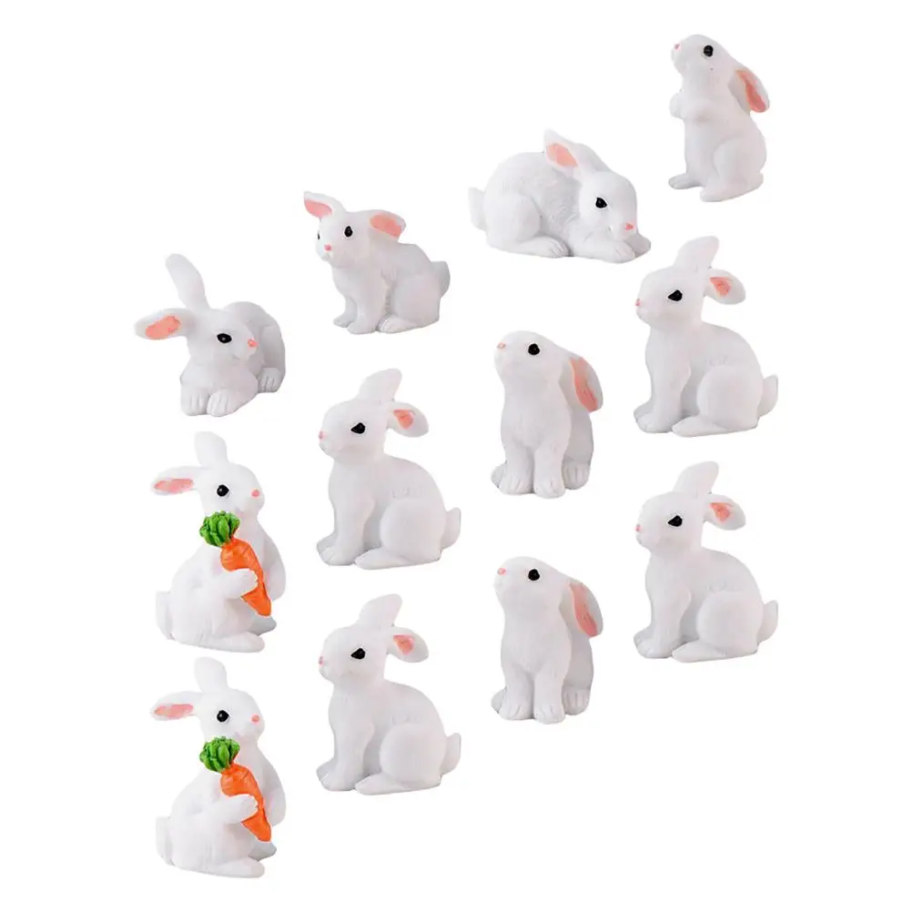 12 Pcs Mini Bunny Decor Resin Rabbit Easter Crafts L Photography Props Children Gift Safe Durable
12 Pcs Mini Bunny Decor Resin Rabbit Easter Crafts L Photography Props Children Gift Safe Durable