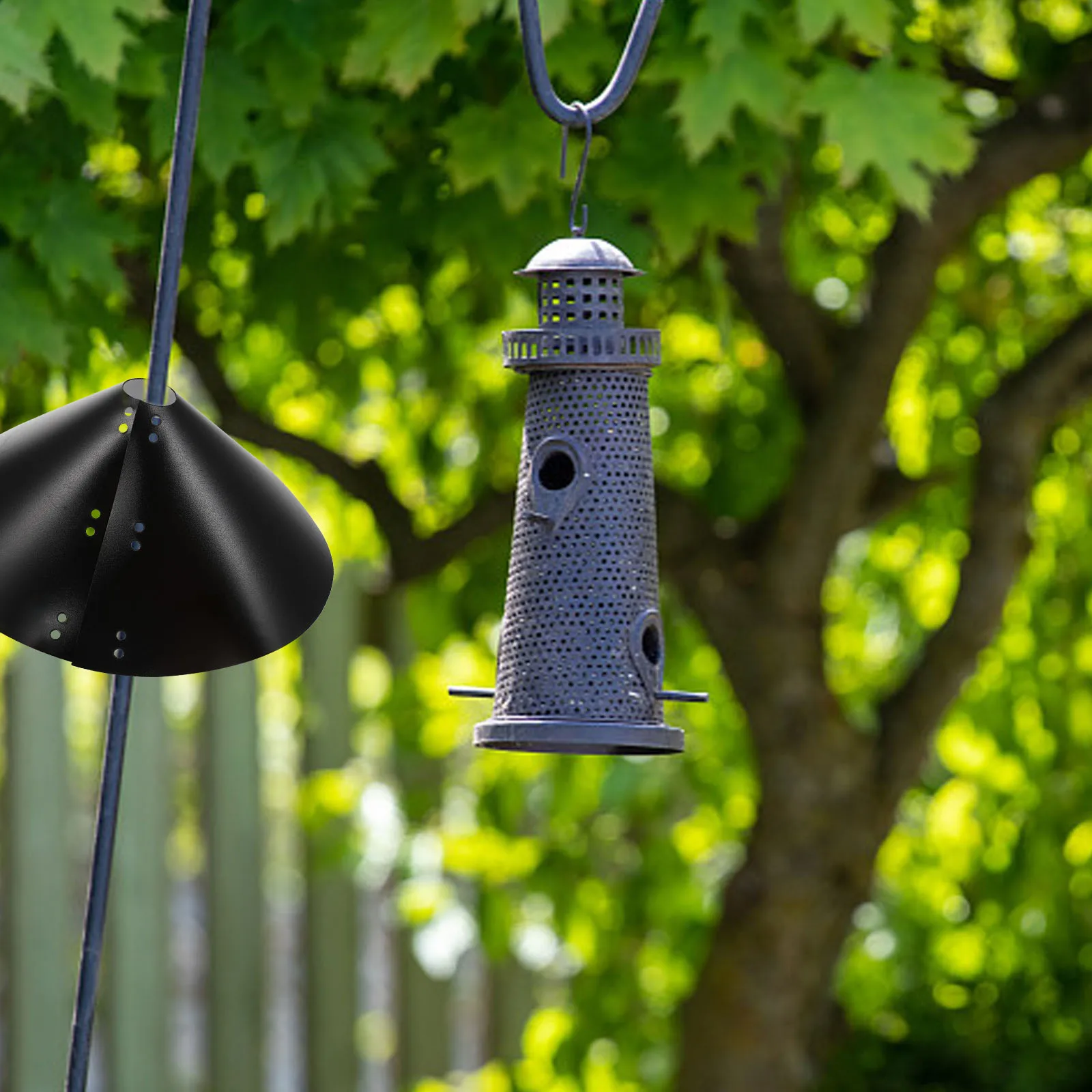 Squirrel Proof Baffle Bird Feeder Protector PVC Dome Garden Decor Hanging Squirrel Hood Bezel Feeders Tree Shepherd Hooks Anti
Squirrel Proof Baffle Bird Feeder Protector PVC Dome Garden Decor Hanging Squirrel Hood Bezel Feeders Tree Shepherd Hooks Anti