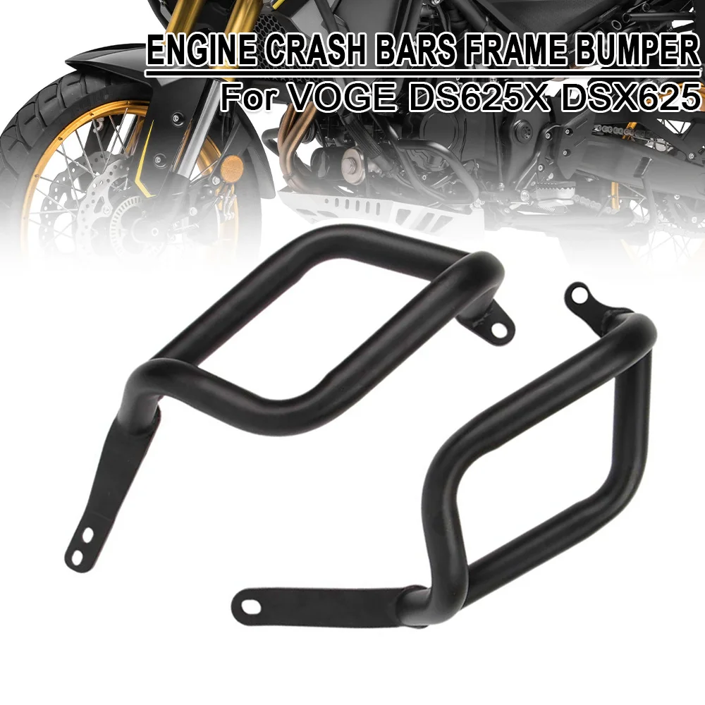 DS625X Motorcycle Engine Crash Bars Frame Bumper For VOGE DSX625 DS625 X 2025-2026 Engine Guard Crash Lower Bar Below Protector
DS625X Motorcycle Engine Crash Bars Frame Bumper For VOGE DSX625 DS625 X 2025-2026 Engine Guard Crash Lower Bar Below Protector