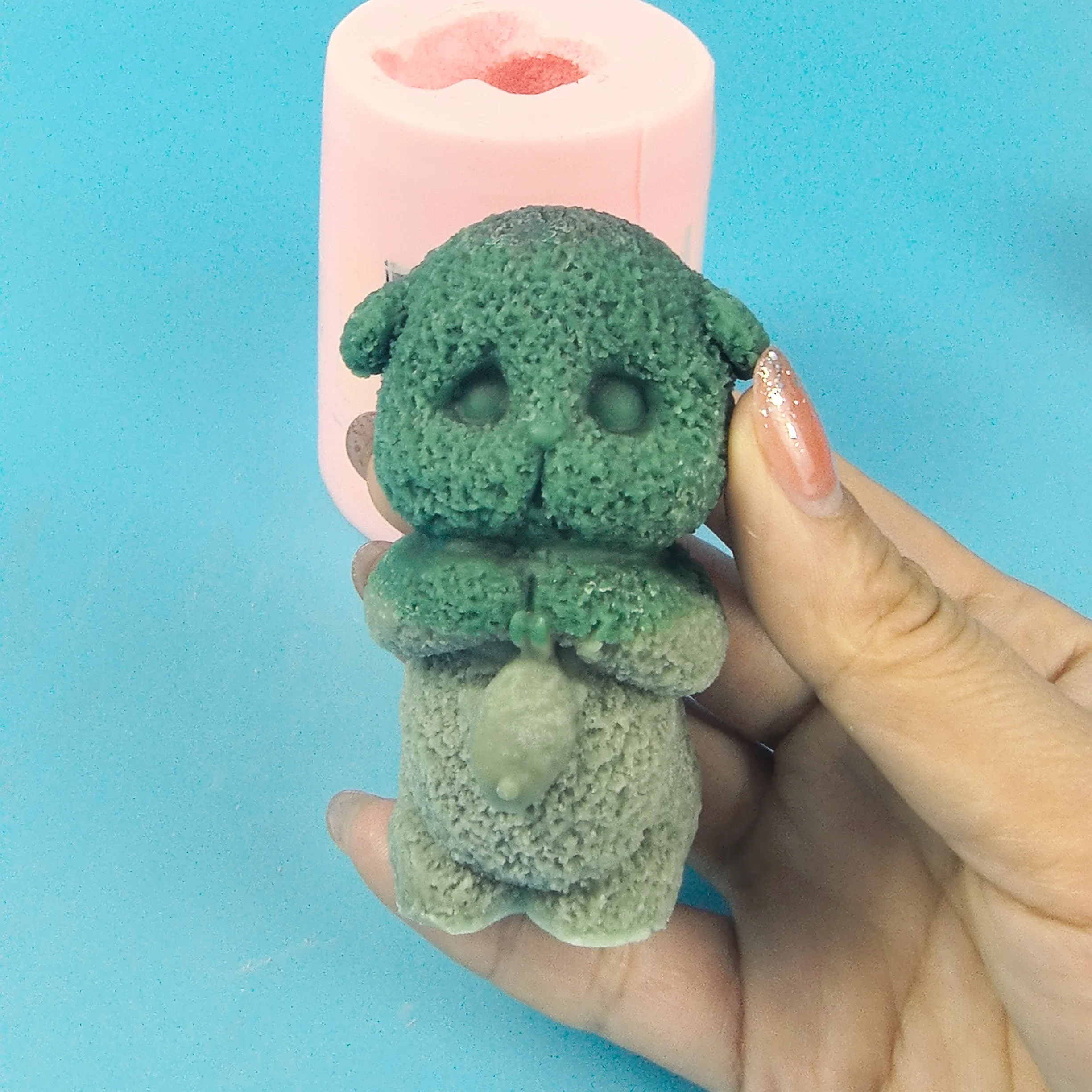 Bears Mold Fish in Hand Bear Soap Molds Silicone 3D Wedding Birthday Clay Resin Mould
Bears Mold Fish in Hand Bear Soap Molds Silicone 3D Wedding Birthday Clay Resin Mould