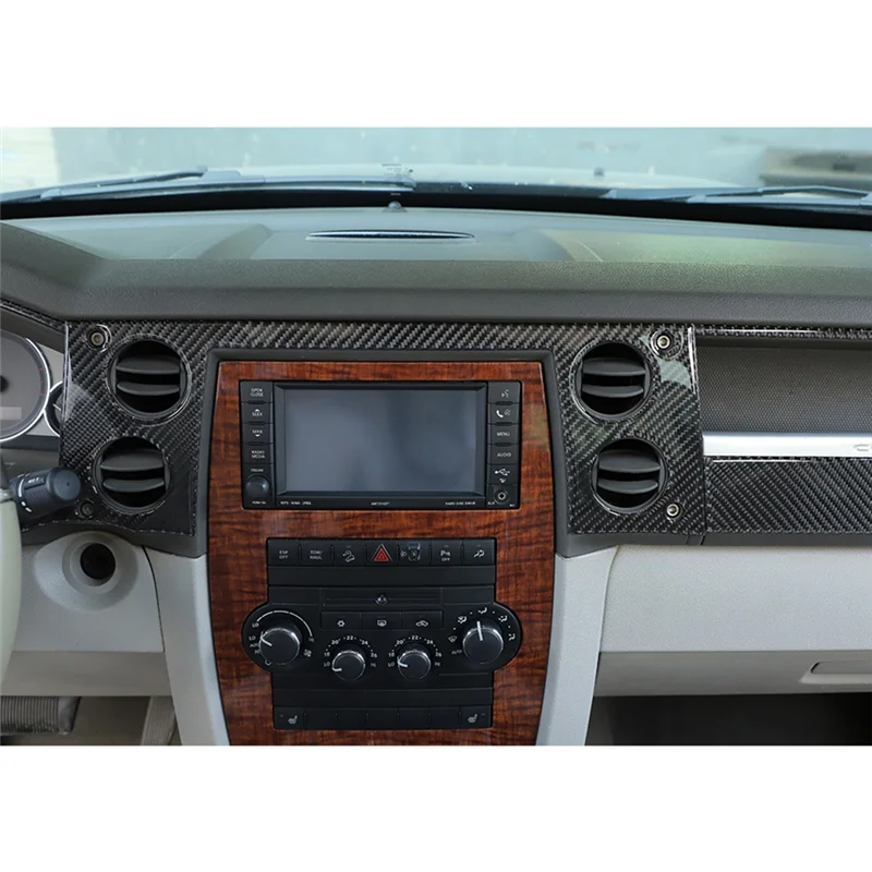 High Quality For Jeep Commander 2006-2010 Carbon Fiber Car Center Console Air Condition Vent Cover Trim Kit Sticker Parts Access
High Quality For Jeep Commander 2006-2010 Carbon Fiber Car Center Console Air Condition Vent Cover Trim Kit Sticker Parts Access