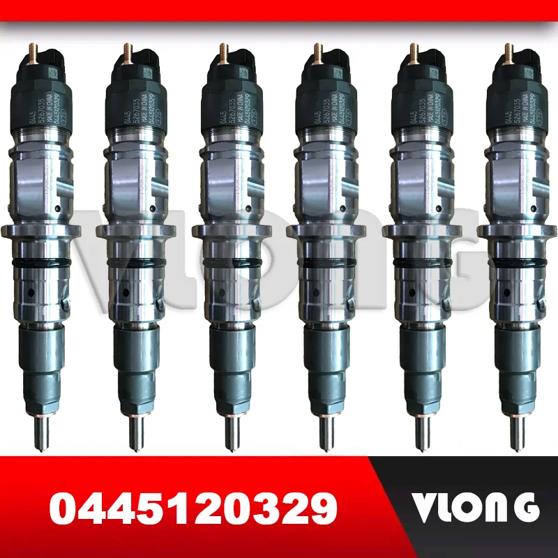 Durable Construction Machinery Parts Common Rail Diesel Fuel Injector For Cummins QSB6.7 ISDe ISBe 0445120383 5267035 0445120329
Durable Construction Machinery Parts Common Rail Diesel Fuel Injector For Cummins QSB6.7 ISDe ISBe 0445120383 5267035 0445120329