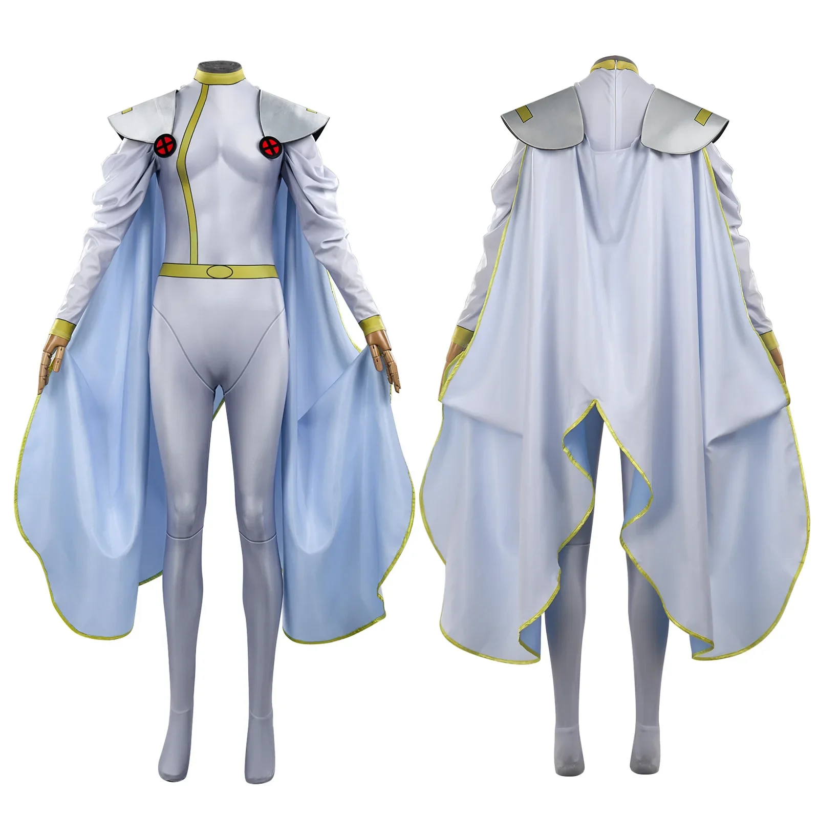 Halloween Storm Cosplay Bodysuit And Cloak Jumpsuit Supe Weather Witch Ororo Munroe Costumes Carnival Anime Hero
Halloween Storm Cosplay Bodysuit And Cloak Jumpsuit Supe Weather Witch Ororo Munroe Costumes Carnival Anime Hero