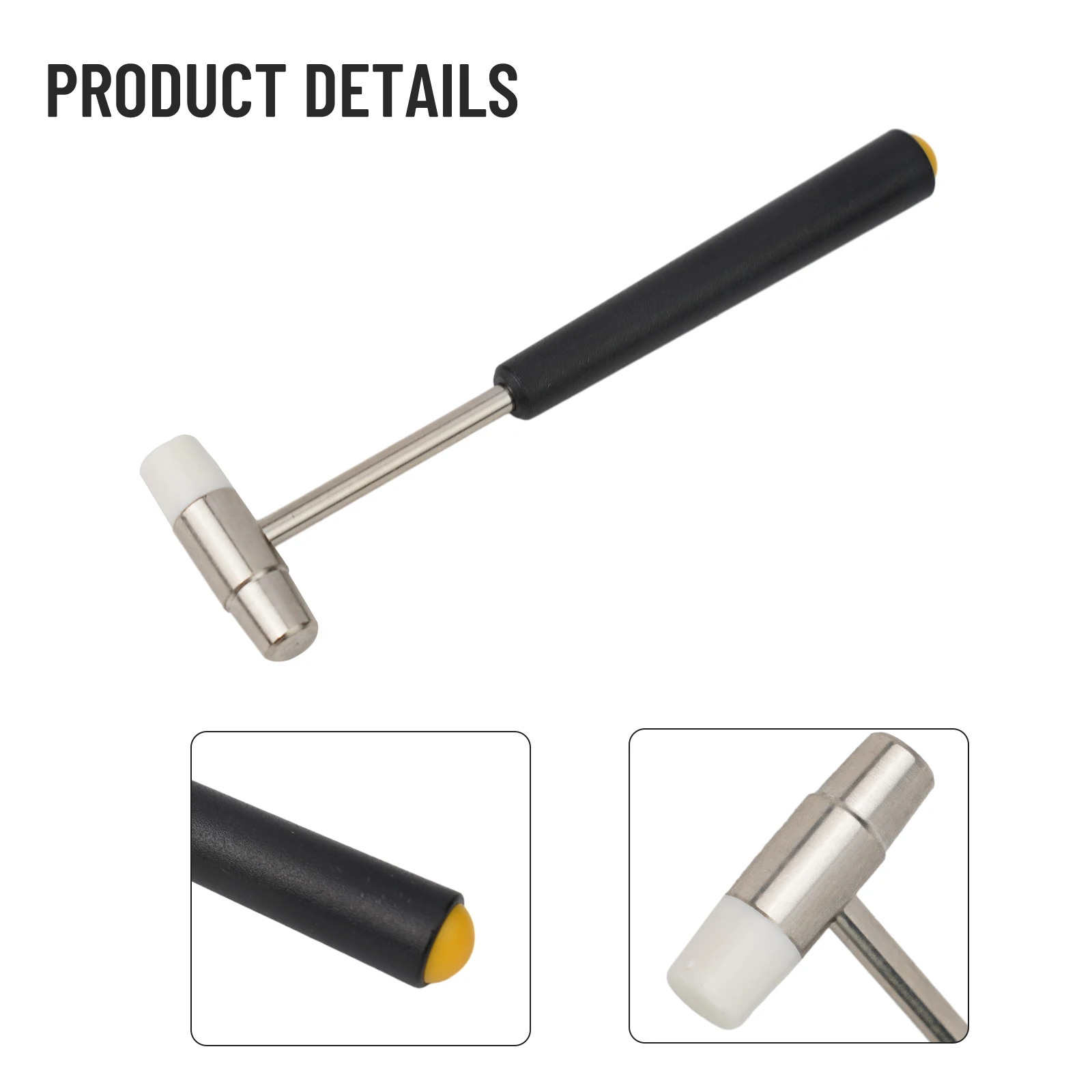 1pc Mini Hammer Repair Tool Metal Rubber Hammer Double Head Portable Hammer For DIY Jewelry Watch Repair Hand Tools
1pc Mini Hammer Repair Tool Metal Rubber Hammer Double Head Portable Hammer For DIY Jewelry Watch Repair Hand Tools