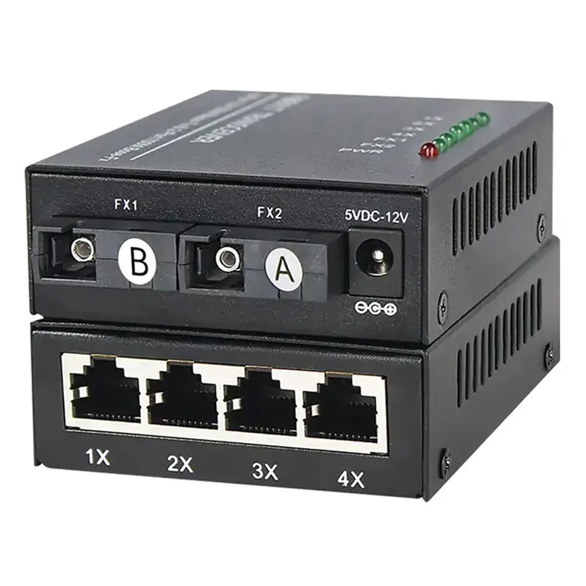 AU69_10/100M 2 оптоволоконных порта 4 порта RJ45 оптоволоконный медиаконвертер EU PLUG
AU69_10/100M 2 оптоволоконных порта 4 порта RJ45 оптоволоконный медиаконвертер EU PLUG