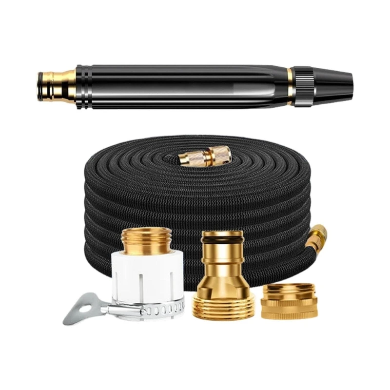 High Force Garden Hose Nozzle Featuring 3 Attachments And Extendable Metal Tube For Outdoor Cleaning D2RD
High Force Garden Hose Nozzle Featuring 3 Attachments And Extendable Metal Tube For Outdoor Cleaning D2RD