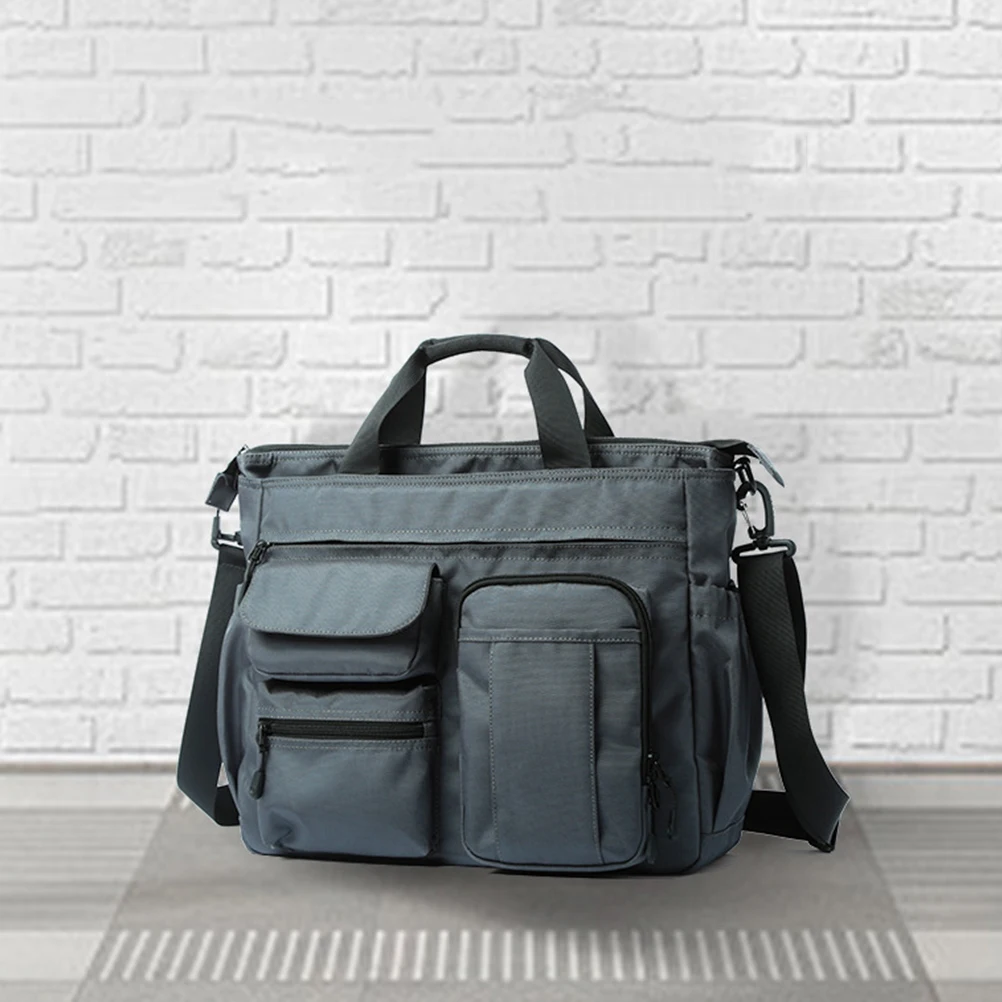 Large Capacity Men Shoulder Bag Oxford Material Crossbody Messenger Tote Multi Pockets Daily Shopping Travel Business Trip
Large Capacity Men Shoulder Bag Oxford Material Crossbody Messenger Tote Multi Pockets Daily Shopping Travel Business Trip