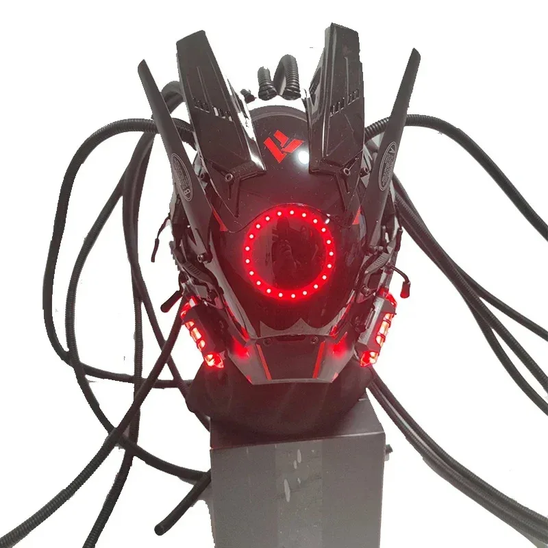 25COSUpgrade Predator Tube Dreadlocks Mask Cosplay Matrix Machines Squids Sentinel Cyberpunk Masks Red LED Light Props Halloween
25COSUpgrade Predator Tube Dreadlocks Mask Cosplay Matrix Machines Squids Sentinel Cyberpunk Masks Red LED Light Props Halloween