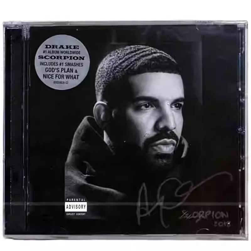 CD-альбом в стиле хип-хоп: Музыка Дрейка, CD-диск Scorpion, набор из 2 CD-дисков, музыка для косплея, Walkman, автомобильные саундтреки, подарочный набор, музыкальная коллекция для вечеринок
CD-альбом в стиле хип-хоп: Музыка Дрейка, CD-диск Scorpion, набор из 2 CD-дисков, музыка для косплея, Walkman, автомобильные саундтреки, подарочный набор, музыкальная коллекция для вечеринок