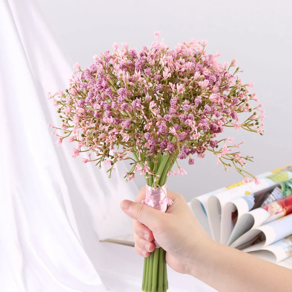 Artificial Flower Bouquet Fake Dried Bridal Floral Arrangement Artificcial Flowers
Artificial Flower Bouquet Fake Dried Bridal Floral Arrangement Artificcial Flowers