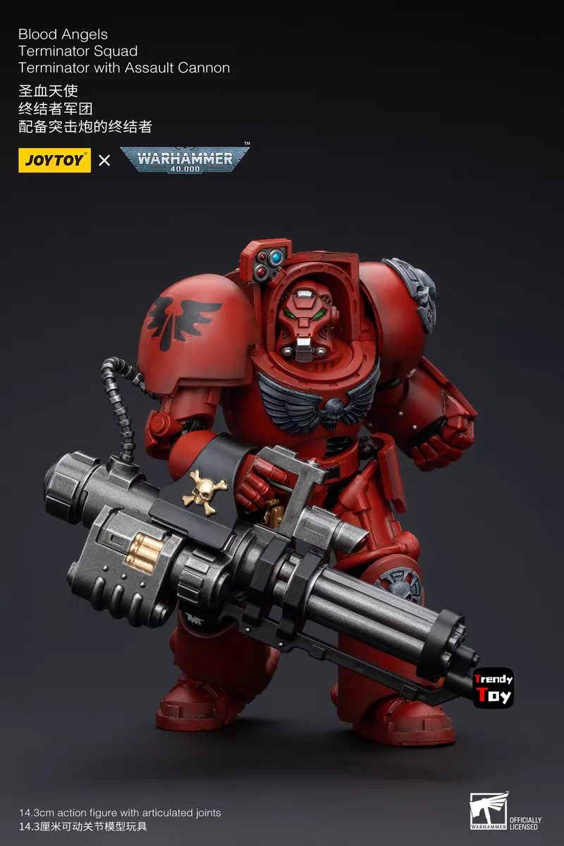 【JOYTOY】Warhammer 40K Blood Angels Terminator Squad 1/18 Фигурка Модель игрушки
【JOYTOY】Warhammer 40K Blood Angels Terminator Squad 1/18 Фигурка Модель игрушки