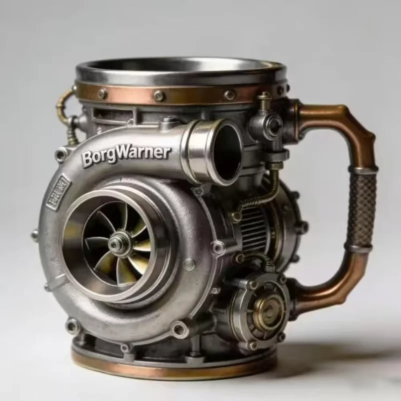 Resin Turbocharger Mug Comfortable Grip Mechanical Element Style 3D Engine Cup Handcrafted Sturdy and Durable Coffee Mug
Resin Turbocharger Mug Comfortable Grip Mechanical Element Style 3D Engine Cup Handcrafted Sturdy and Durable Coffee Mug