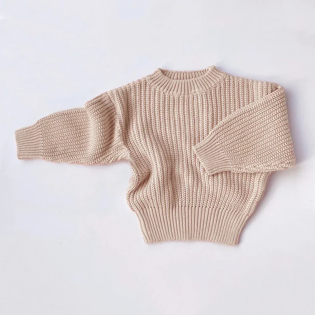 Fashion Baby Sweater Clothes Soft Knitted Loose Sweater Spring Autumn Pullover Children's Tops Kids Winter Clothing
Fashion Baby Sweater Clothes Soft Knitted Loose Sweater Spring Autumn Pullover Children's Tops Kids Winter Clothing