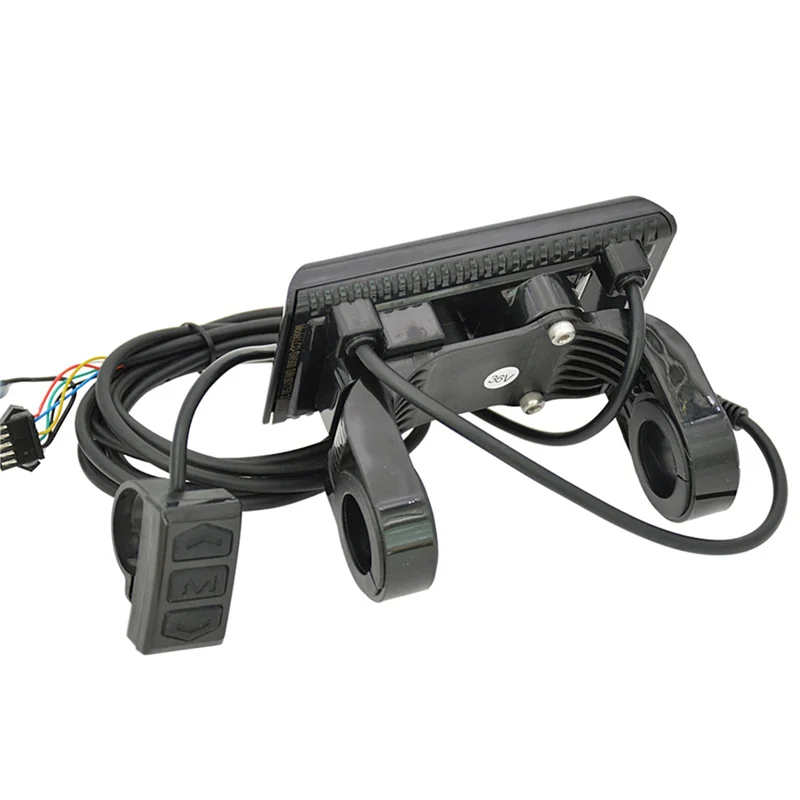 NALFI-2X SW900 LCD Display Meter Control Panel 24 36 48V 52V 60V Electric Scooter 6 Pins Plug Riding Speed Time Power Display
NALFI-2X SW900 LCD Display Meter Control Panel 24 36 48V 52V 60V Electric Scooter 6 Pins Plug Riding Speed Time Power Display