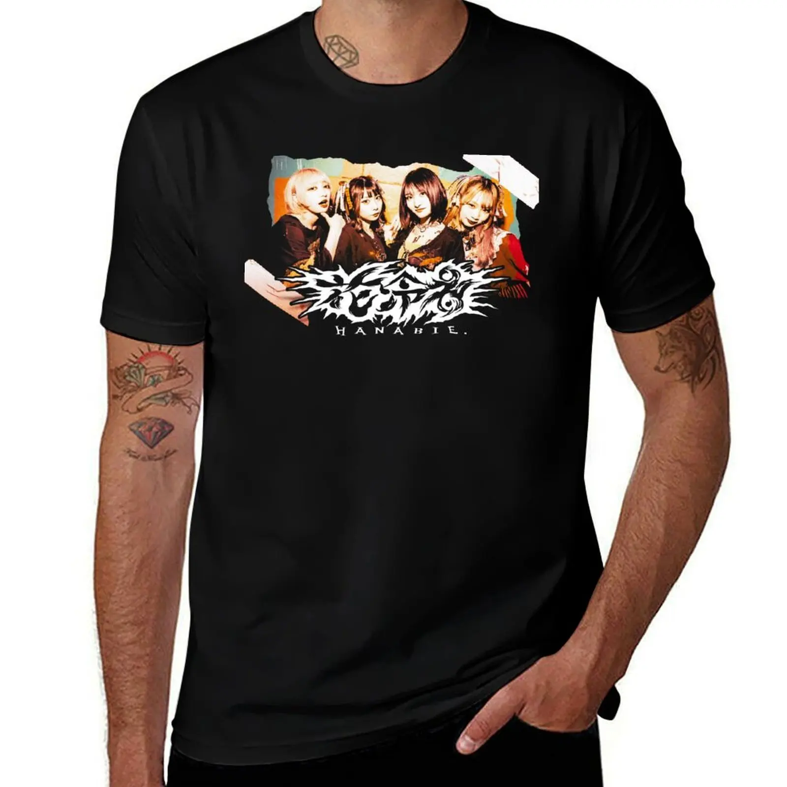 Hanabie Band Landscape T-Shirt plus size tops cute tops summer 2025 summer tops men clothes
Hanabie Band Landscape T-Shirt plus size tops cute tops summer 2025 summer tops men clothes