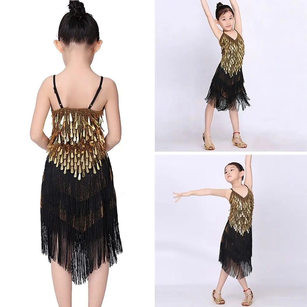 Sparkly Sequins Latin Dance Dress Professional Competition Ballroom Dance Dress Rumba Cha Cha Jazz Dance Dress Children Girls
Sparkly Sequins Latin Dance Dress Professional Competition Ballroom Dance Dress Rumba Cha Cha Jazz Dance Dress Children Girls