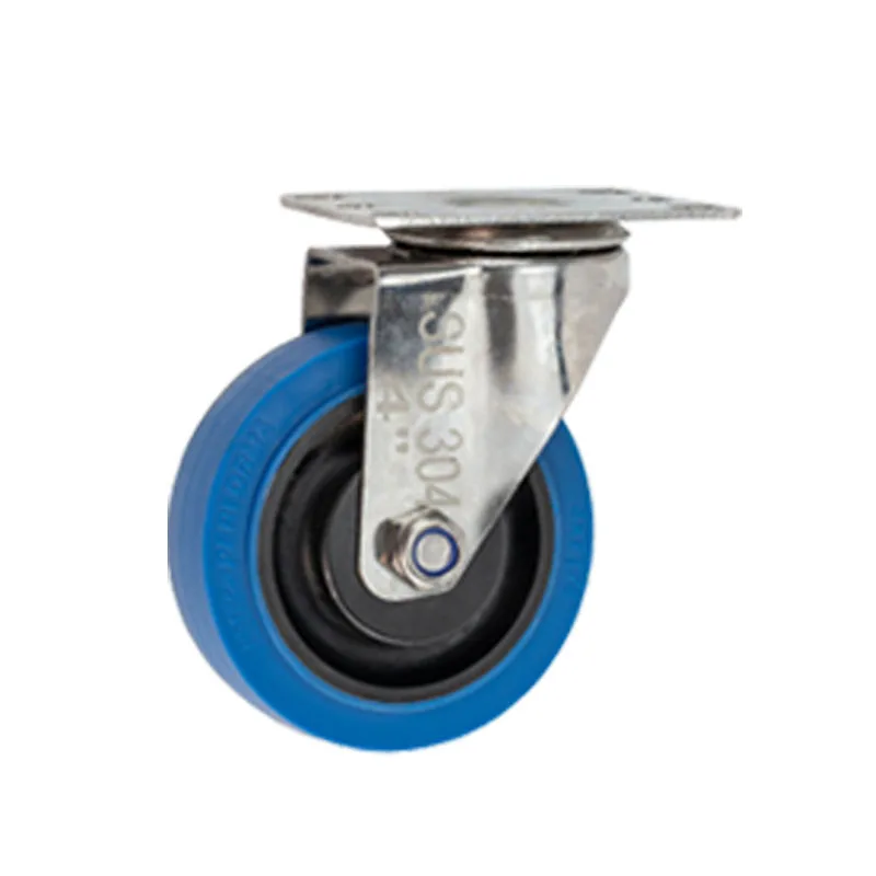 4inch medium304 stainless steel rubber caster mute no rust silent wheel Industrial casters
4inch medium304 stainless steel rubber caster mute no rust silent wheel Industrial casters