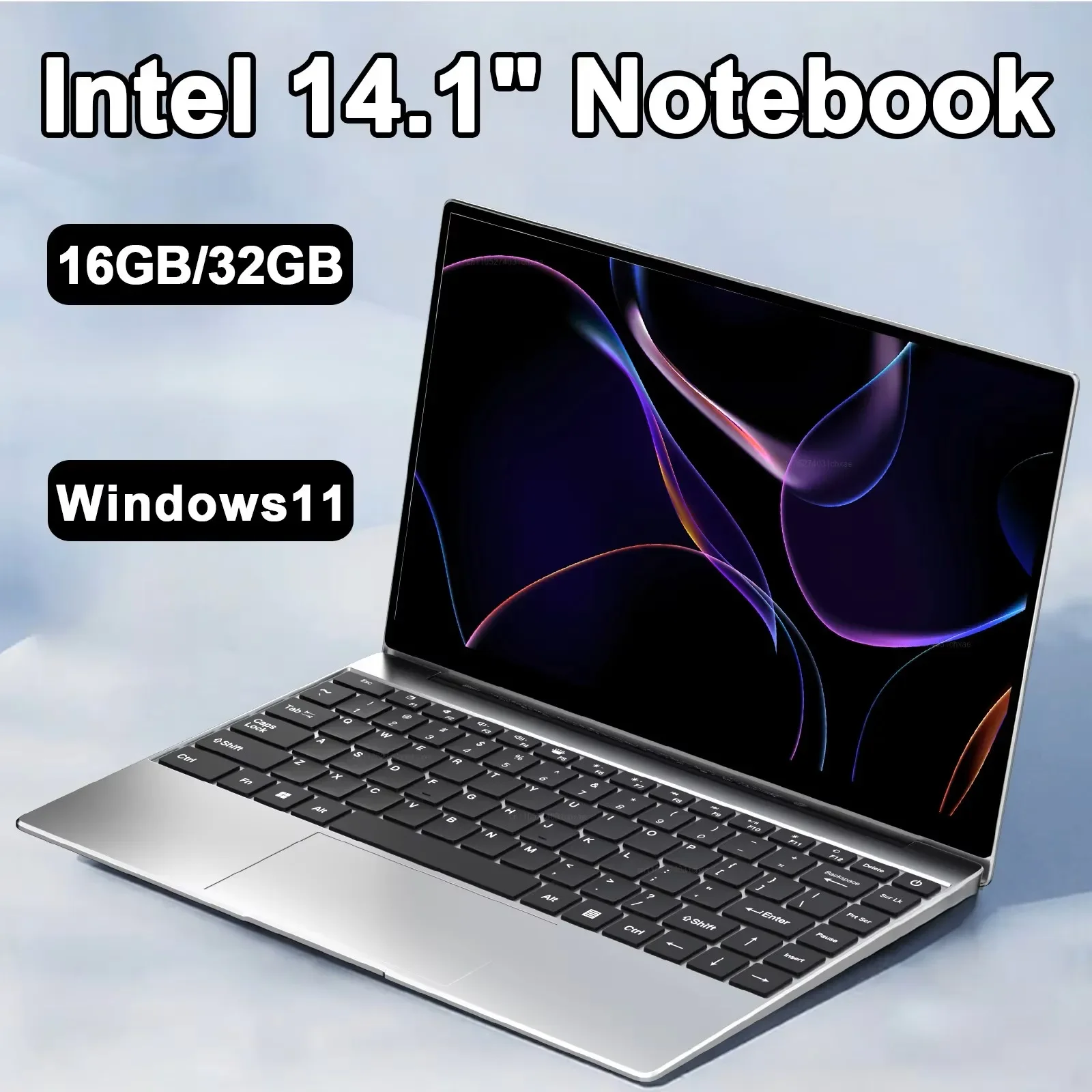 14.1" Lightweight Laptop | Intel Core 6500Y Processor, 32GB RAM + 2TB SSD, 5000mAh Battery, Windows 11, Backlit Keyboard
14.1" Lightweight Laptop | Intel Core 6500Y Processor, 32GB RAM + 2TB SSD, 5000mAh Battery, Windows 11, Backlit Keyboard
