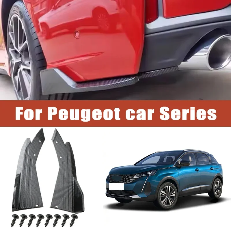 2pcs Rear Bumper Spoiler Lip Splitter Diffuser Anti-Crash Winglet Car Mod For Peugeot 206 207 208 301 307 308 408 508 2008 3008
2pcs Rear Bumper Spoiler Lip Splitter Diffuser Anti-Crash Winglet Car Mod For Peugeot 206 207 208 301 307 308 408 508 2008 3008