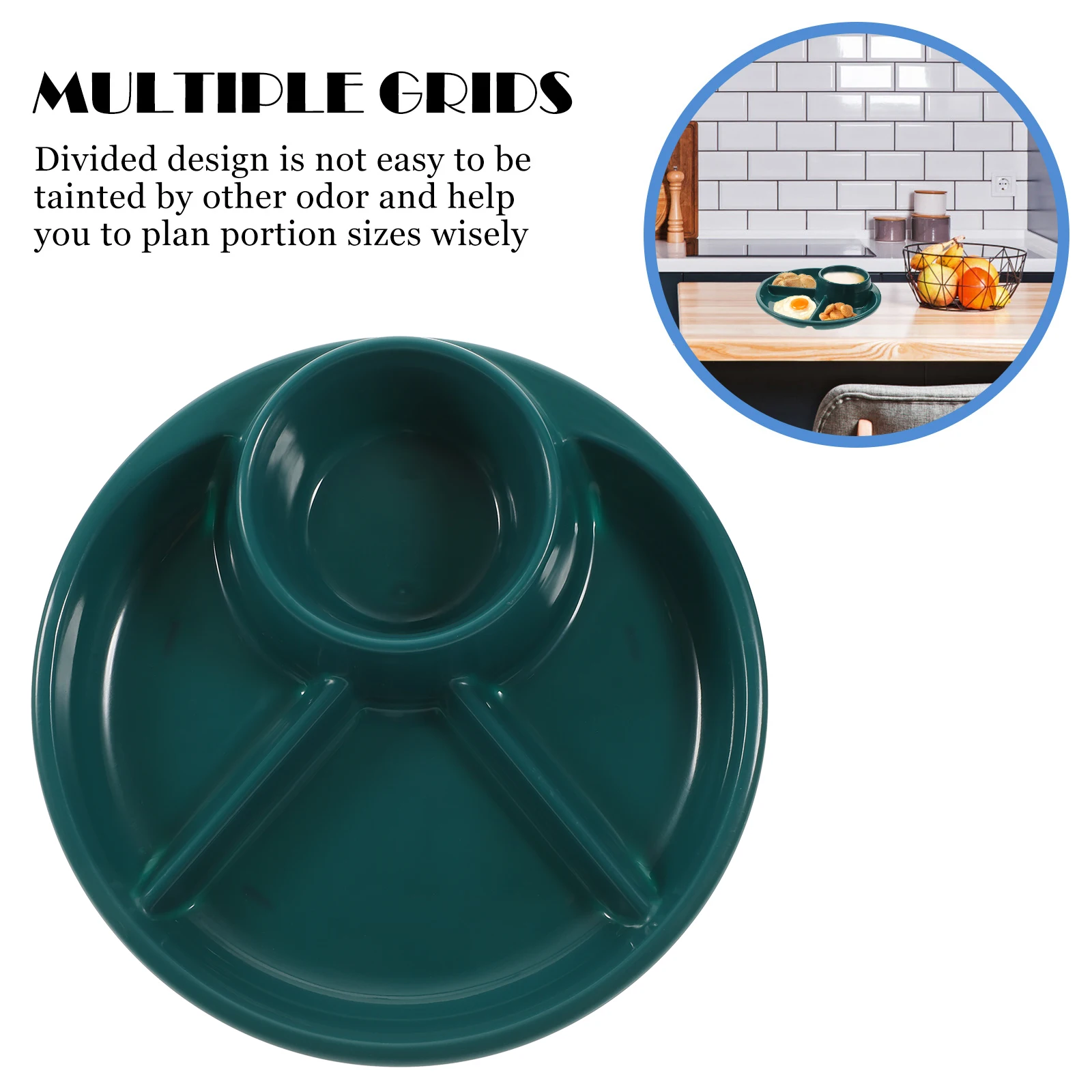 Разделенная тарелка для завтрака, синяя, с несколькими сетками, материал ПП, безопасный, здоровый, секционный поднос для еды, сервировочная посуда, практичные обеденные тарелки
Разделенная тарелка для завтрака, синяя, с несколькими сетками, материал ПП, безопасный, здоровый, секционный поднос для еды, сервировочная посуда, практичные обеденные тарелки