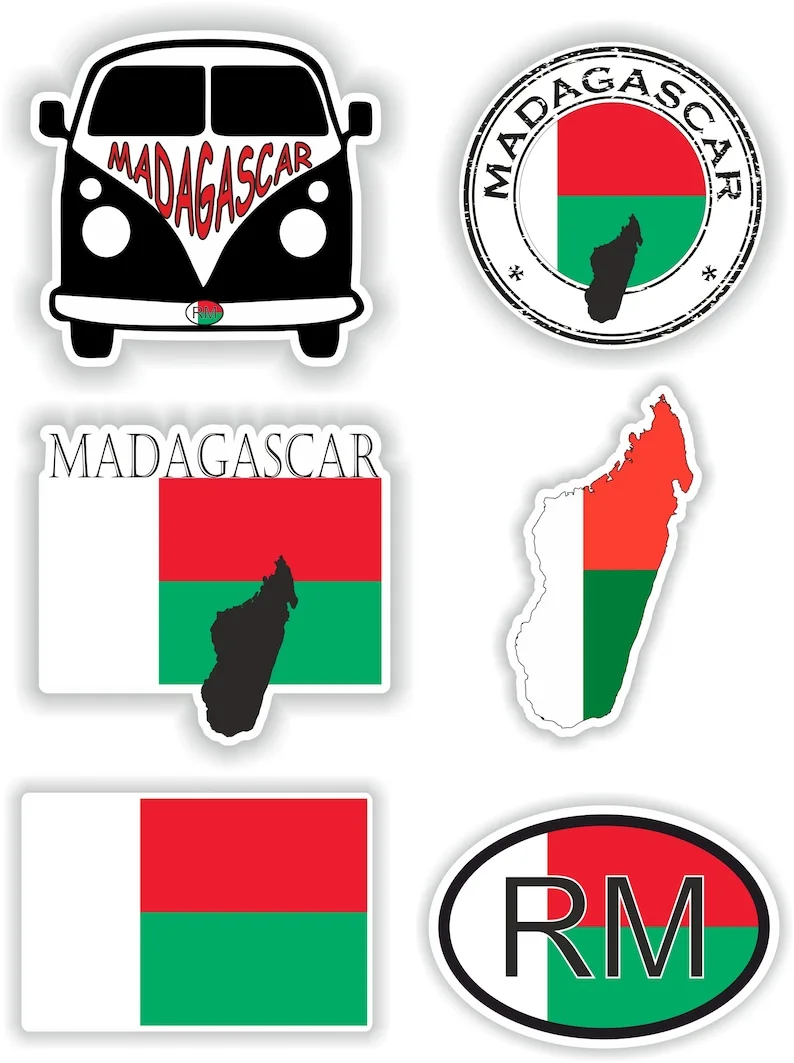 Madagascar Flag Vinyl Decals A Set Of Six Pieces Stickers Adventure Motorcycle Stickers Exterior Scratch Cover Sticker For Cars
Madagascar Flag Vinyl Decals A Set Of Six Pieces Stickers Adventure Motorcycle Stickers Exterior Scratch Cover Sticker For Cars
