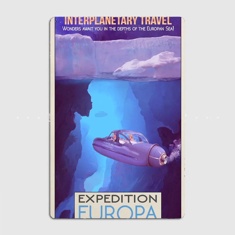Space Travel Europa Metal Plaque Metal Plaque Poster Mural Painting Retro Pub Garage Tin Sign Posters
Space Travel Europa Metal Plaque Metal Plaque Poster Mural Painting Retro Pub Garage Tin Sign Posters