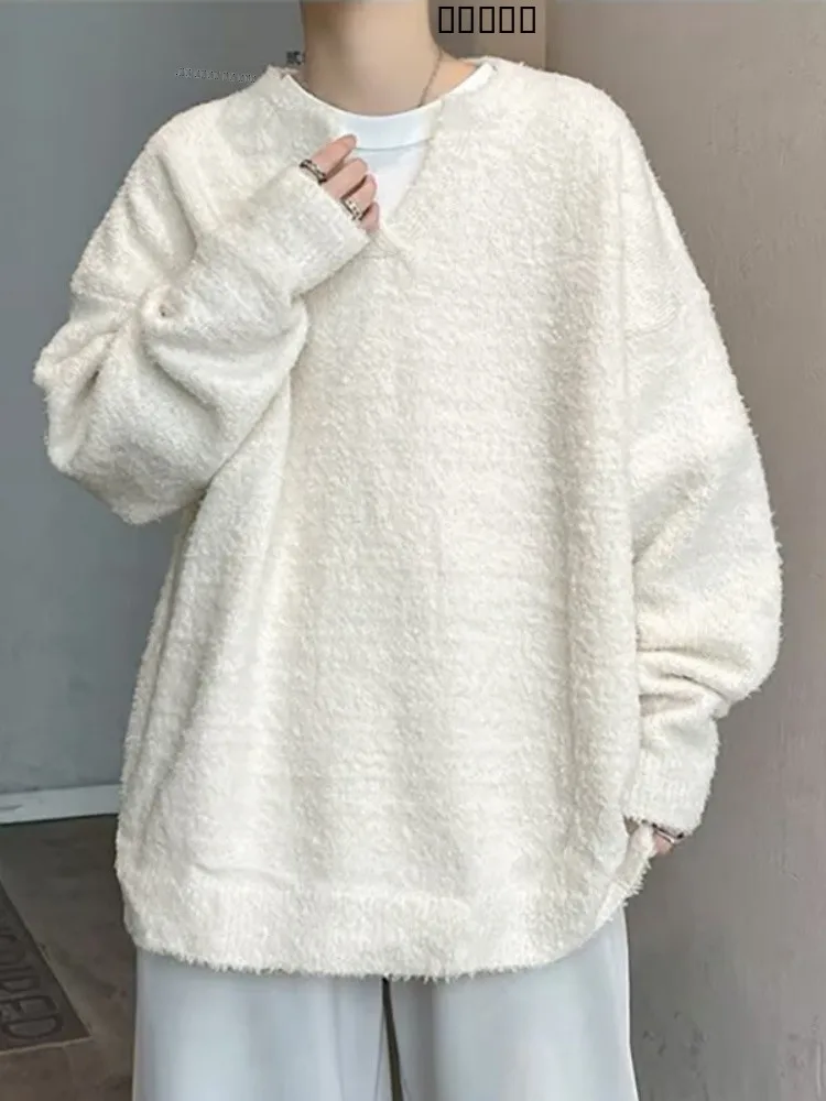 Cleanfit American Sle Men's Sweater Loose V-ne Knitted Winter Faion Korean System Inner Wear Casual Long Sve irt
Cleanfit American Sle Men's Sweater Loose V-ne Knitted Winter Faion Korean System Inner Wear Casual Long Sve irt