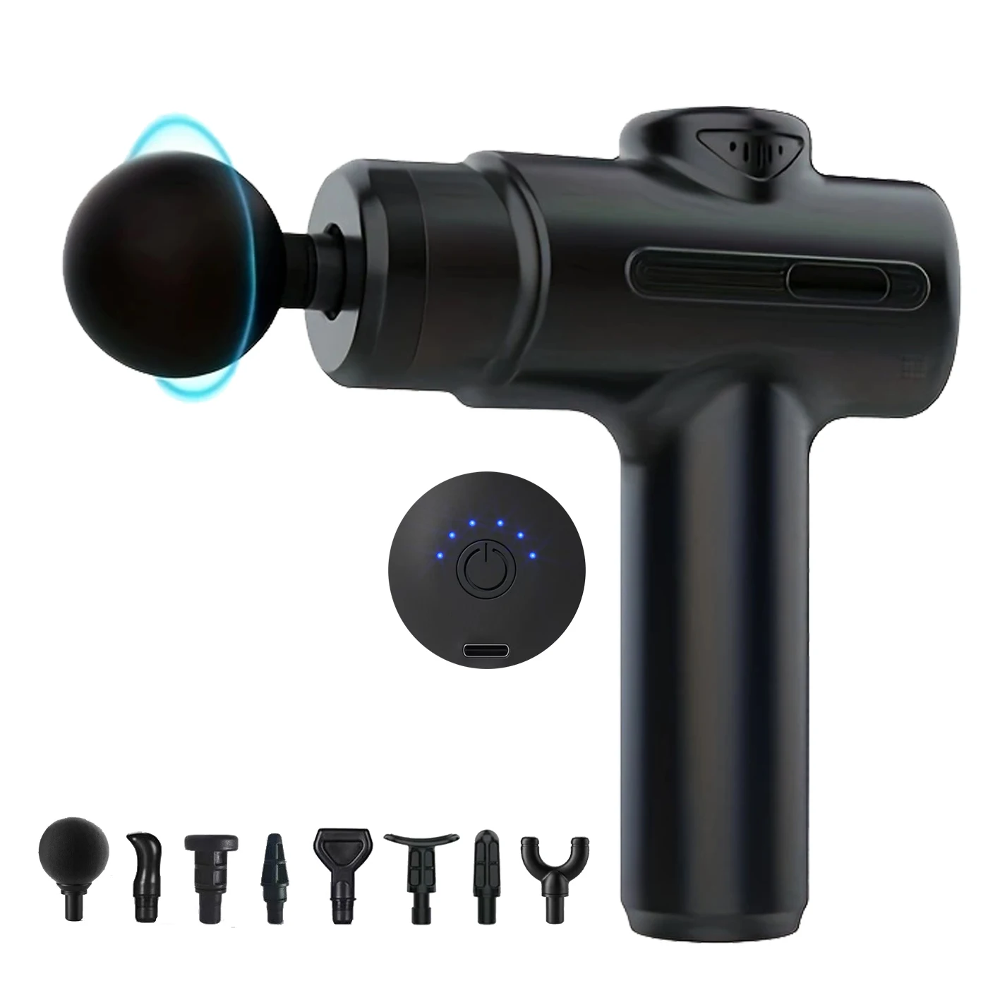 Fascia Gun Deep Tissue Muscle Percussion Massager Body Back Leg Fitness Fitness Tool Masajeador Vibratory Massager Massage Gun
Fascia Gun Deep Tissue Muscle Percussion Massager Body Back Leg Fitness Fitness Tool Masajeador Vibratory Massager Massage Gun