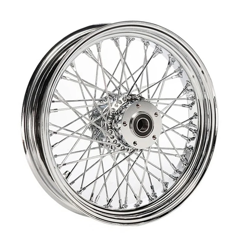 18 Inch Custom Aluminum Motorcycle Rims All Chrome 80 Spokes Motorcycle Wheels for Harley
18 Inch Custom Aluminum Motorcycle Rims All Chrome 80 Spokes Motorcycle Wheels for Harley