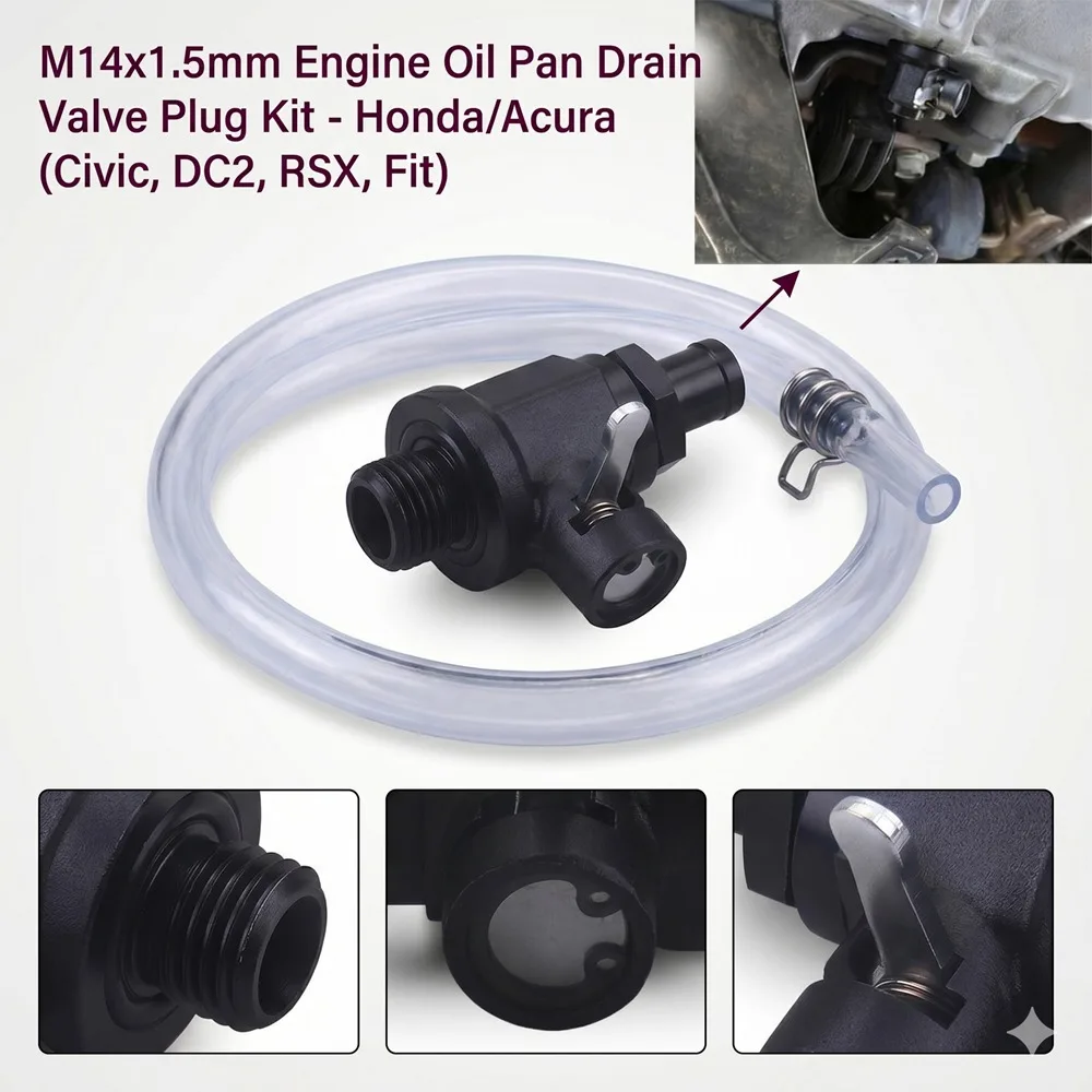 M14x1.5mm Oil Pan Plug Kit Engine Oil Drain Valve For Honda Acura Civic DC2 RSX Fit All M14 X 1.5 Thread
M14x1.5mm Oil Pan Plug Kit Engine Oil Drain Valve For Honda Acura Civic DC2 RSX Fit All M14 X 1.5 Thread